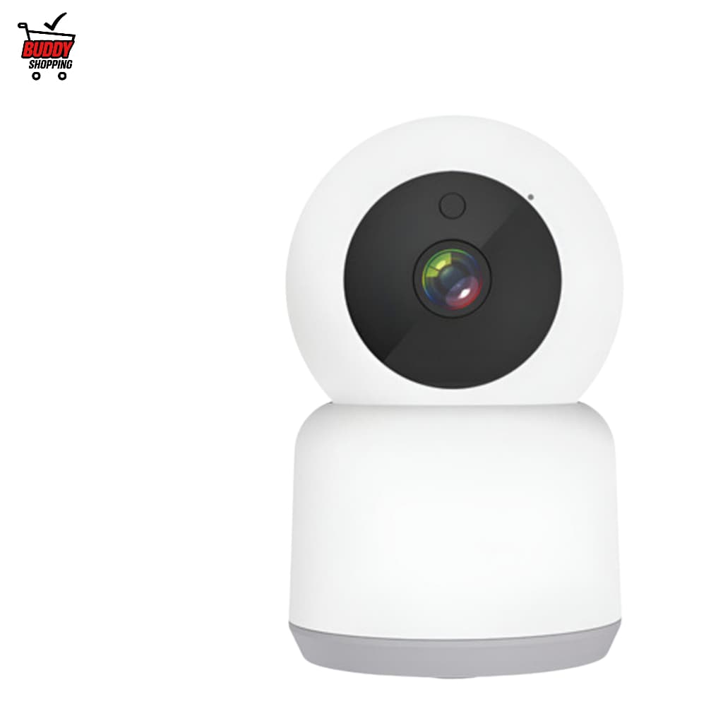 CÂMERA IP PTZ INTERNA | Inteligente Wifi Alexa Tuya Auto Tracking Novadigital Branco