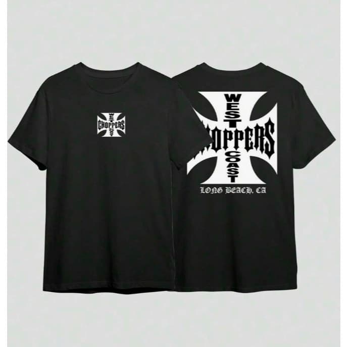 Camiseta Slim West Coast Choppers Paul Walker Camisa Blusa Treino Velozes e Furiosos Streetwear