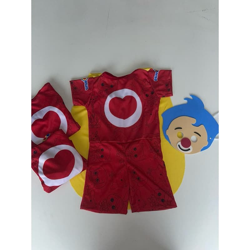 fantasia macacão plimplim (amoroso)🎪🎡🤹✨♥️
