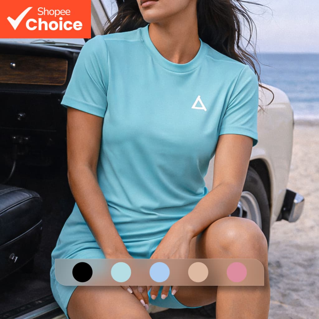 Camiseta Feminina Dry fit Academia Corrida Treino Blusas Camisas do PP ao GG Slim Fit