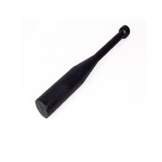 Barra De Exercícios Muscular- Clubbell de 4KG de Ferro Pintado Na Cor Preto Crossfit