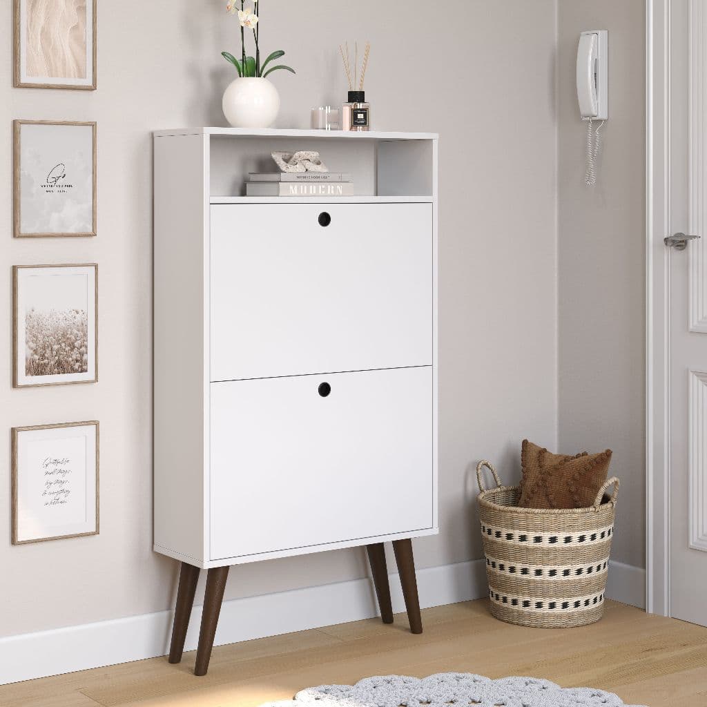 Sapateira Organizadora Vertical 2 Portas Basculante Drex