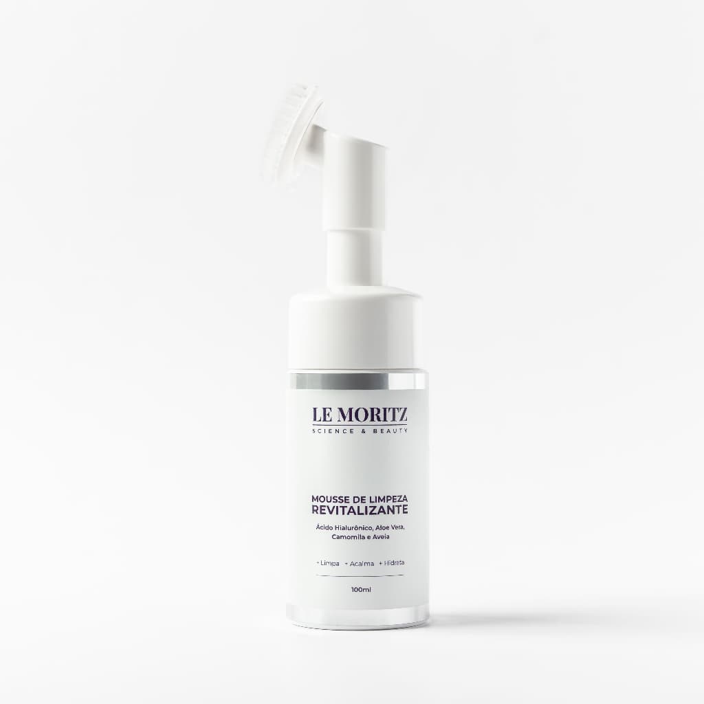 Mousse Espuma de Limpeza Facial Pele Madura Hidratante Revitalizante 40+ Le Moritz