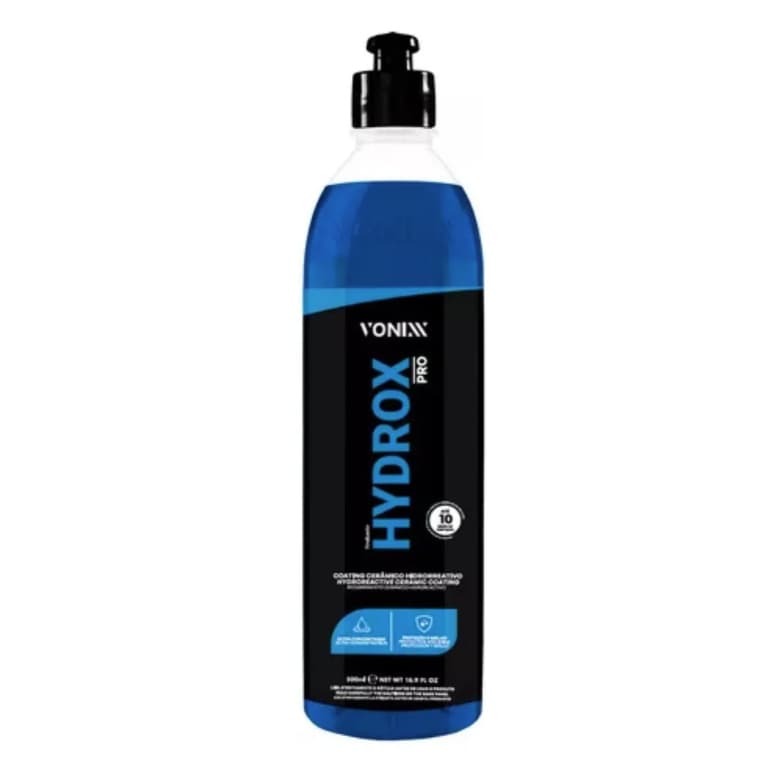 Cera Líquida Cerâmica Azul Hydrox Pro 500ml Vonixx