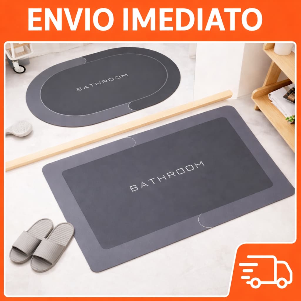 𝗧𝗮𝗽𝗲𝘁𝗲 𝗕𝗮𝗻𝗵𝗲𝗶𝗿𝗼 𝗔𝗻𝘁𝗶𝗱𝗲𝗿𝗿𝗮𝗽𝗮𝗻𝘁𝗲 𝗦𝘂𝗽𝗲𝗿 𝗔𝗯𝘀𝗼𝗿𝘃𝗲𝗻𝘁𝗲 𝗦𝗲𝗰𝗮𝗴𝗲𝗺 𝗥𝗮́𝗽𝗶𝗱𝗮 𝟲𝟬𝘅𝟰𝟬𝗰𝗺 𝗠𝗮𝗰𝗶𝗼 𝗣𝗿𝗼𝗻𝘁𝗮 𝗘𝗻𝘁𝗿𝗲𝗴𝗮 𝗖𝗼𝗿𝗲𝘀