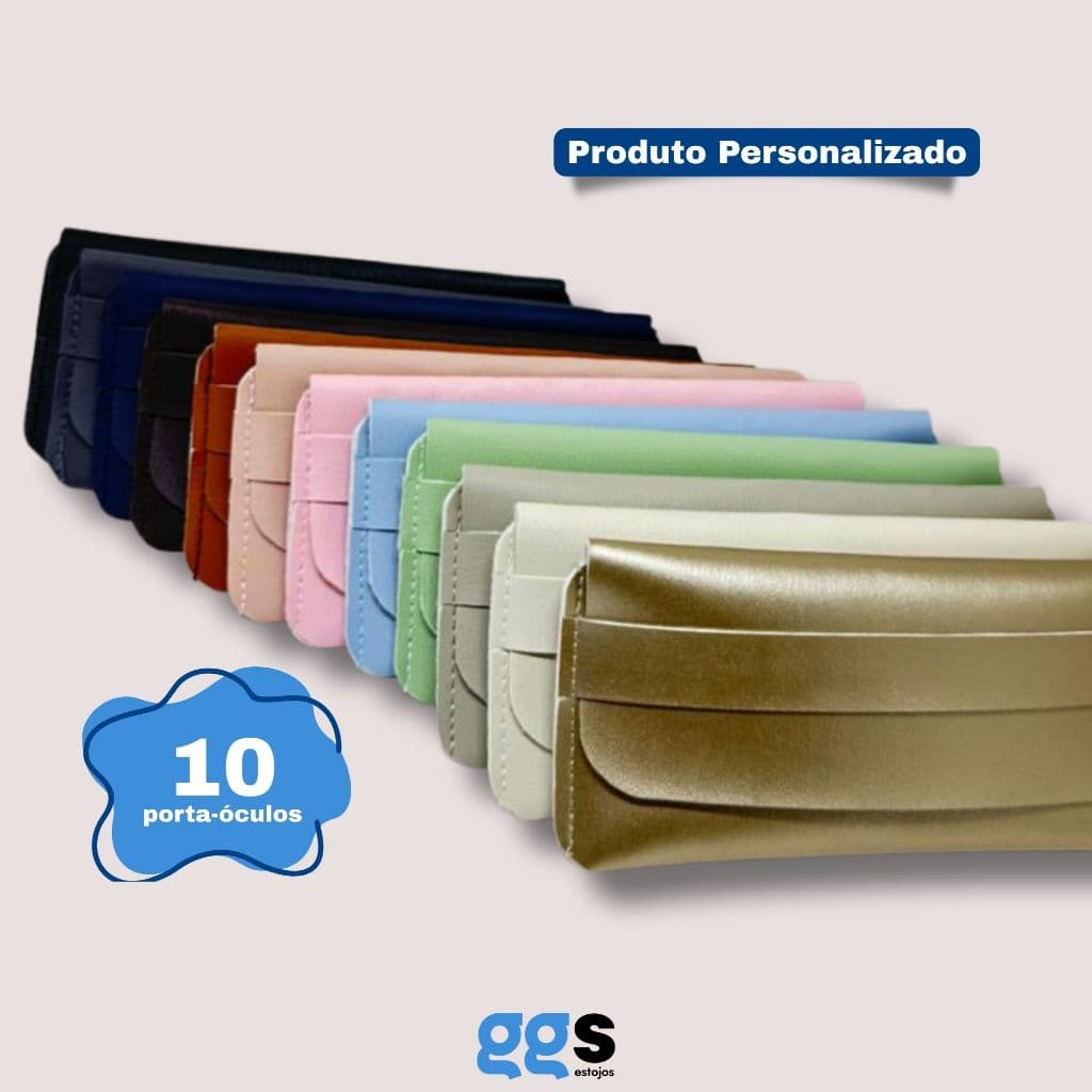10 Porta-Óculos Personalizados Slip