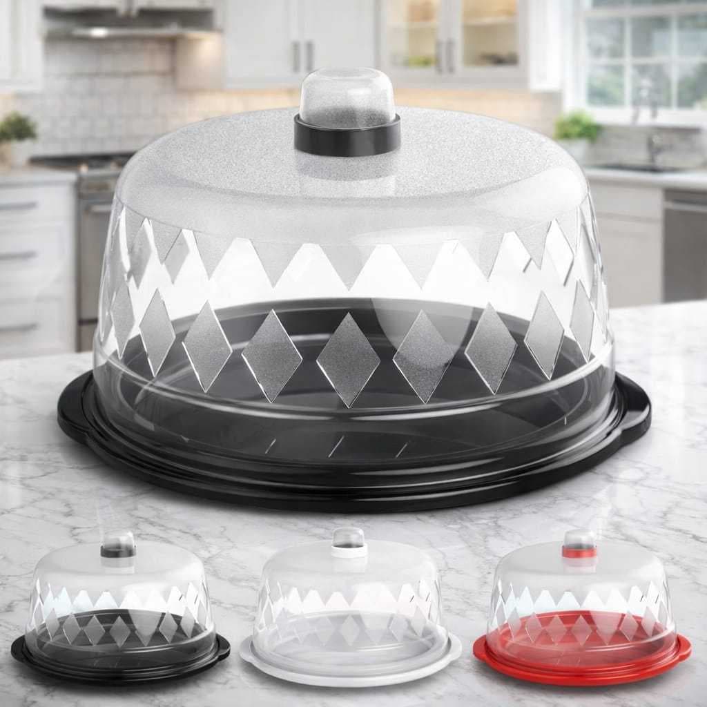 Porta Queijo Queijeira Com Tampa Plastico Resistente Organização E Higiene Cozinha Praticidade
