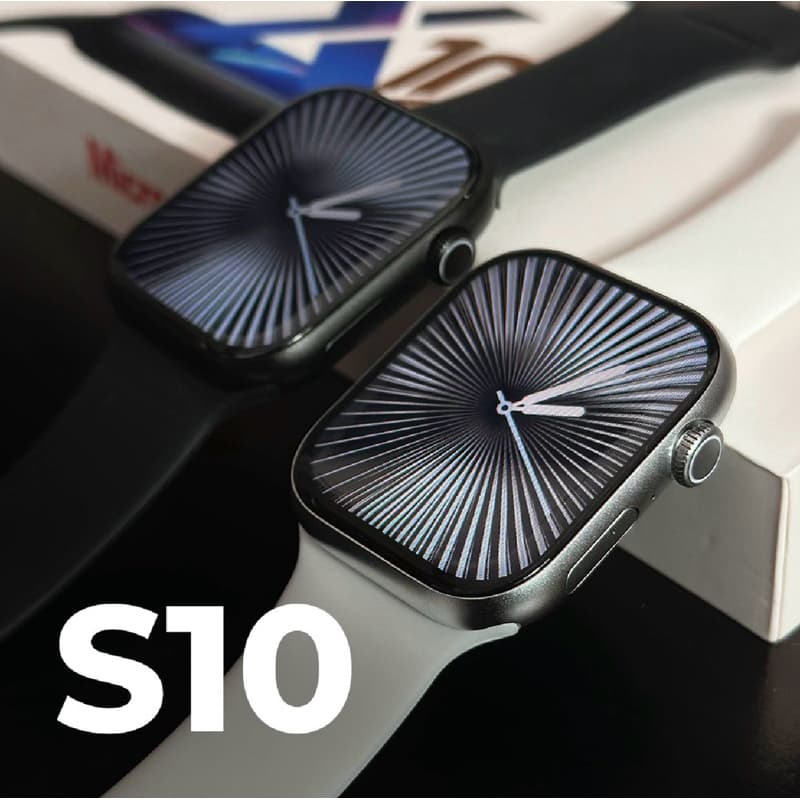 Smartwatch S10 Microwear 47mm Rosa - NFC, GPS, ChatGPT