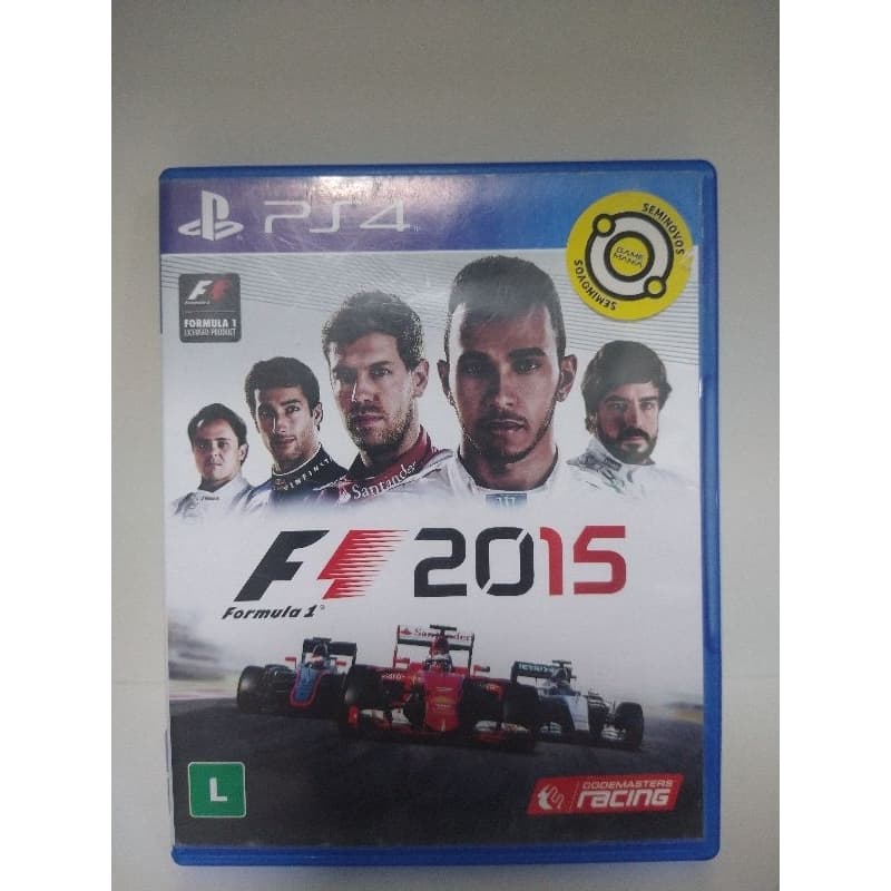 F1 Fórmula 1 2015 PS4 Mídia Física