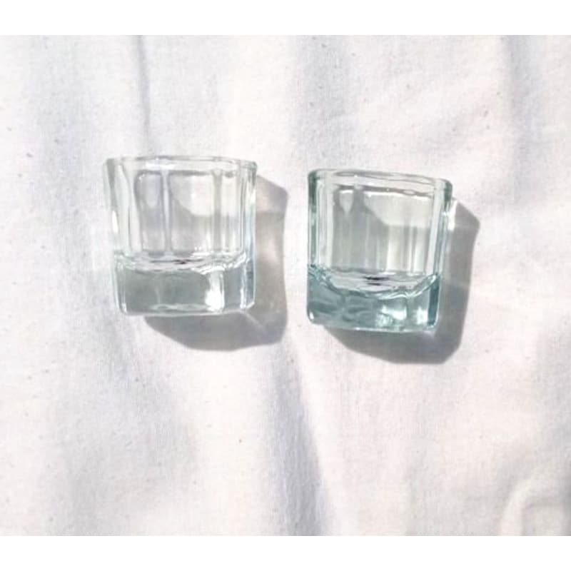 kit com 2 dappens de vidro 10 ml