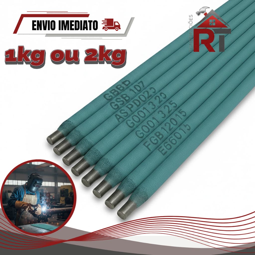 SUPER PRMOÇÃO 1KG e 2kg Eletrodo Azul Revestido 6013 3,25mm Profissional