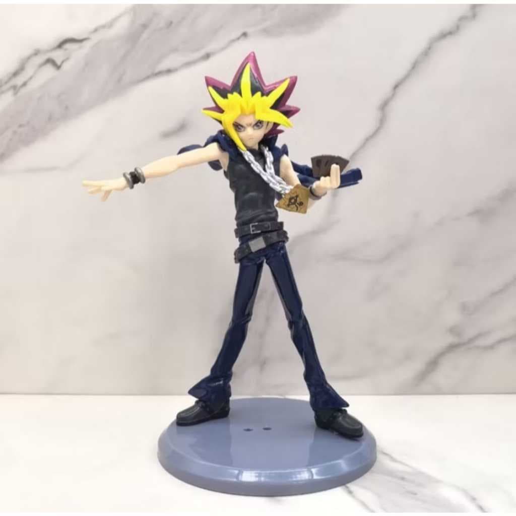 Yu Gi Oh Action Figure Anime Maga Negra Colecionavel 21 Cm