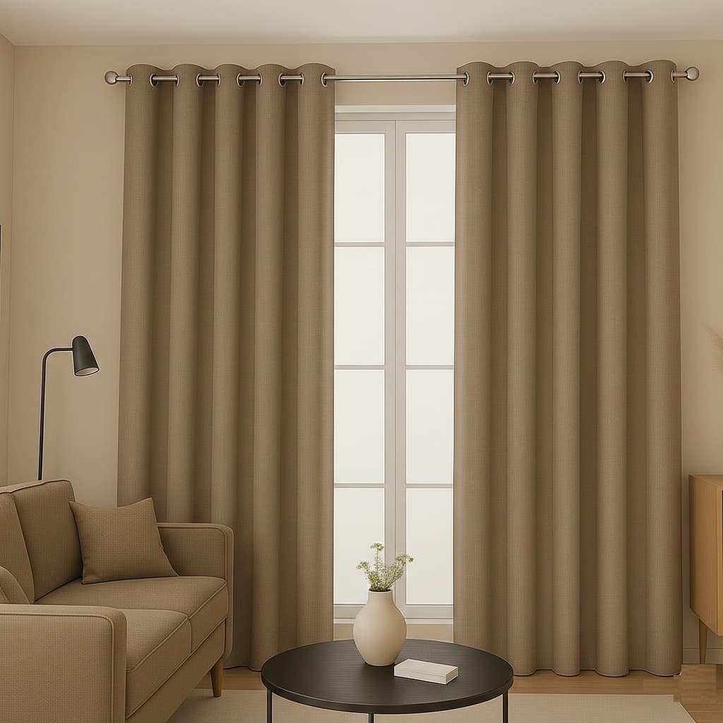 Cortina Blackout em Tecido Grosso Corta Luz Quarto e Sala  2m  x 1,40m