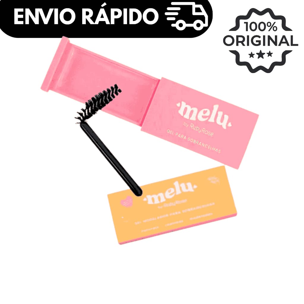 Gel Modelador Incolor Sobrancelhas Melu Ruby Rose HB-F518 10g – Alta Fixação