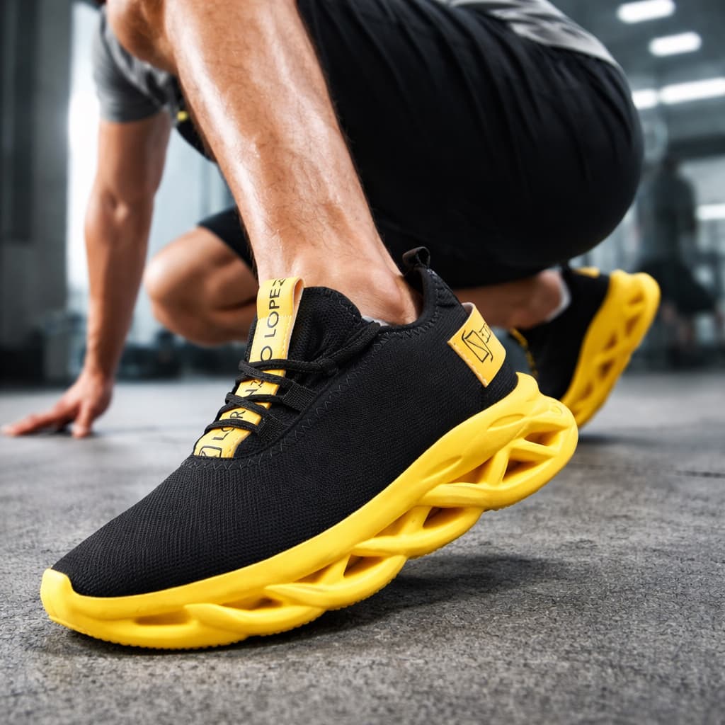 Tênis de Academia Esporte Treino Caminhada Unissex Conforto e Estilo com Envio Imediato