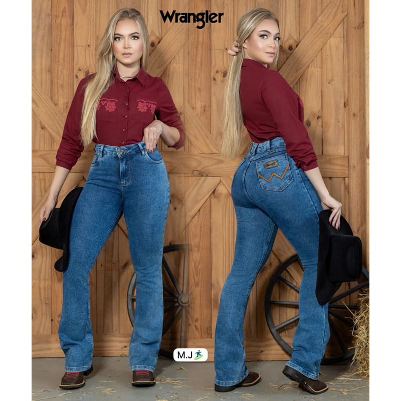 Calça feminina country wrangler