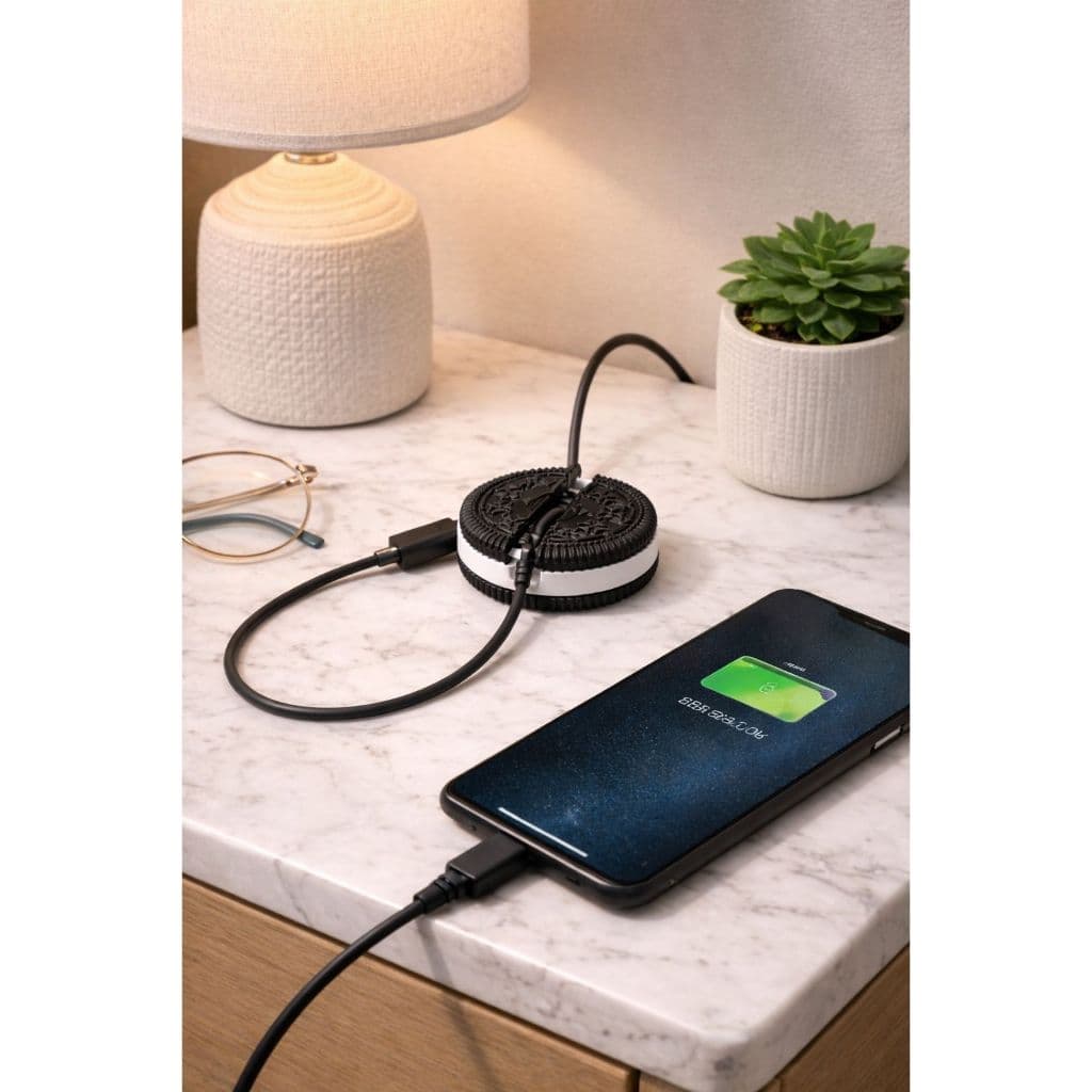 organizador pequeno para cabos de celular/3d/cabos/celular