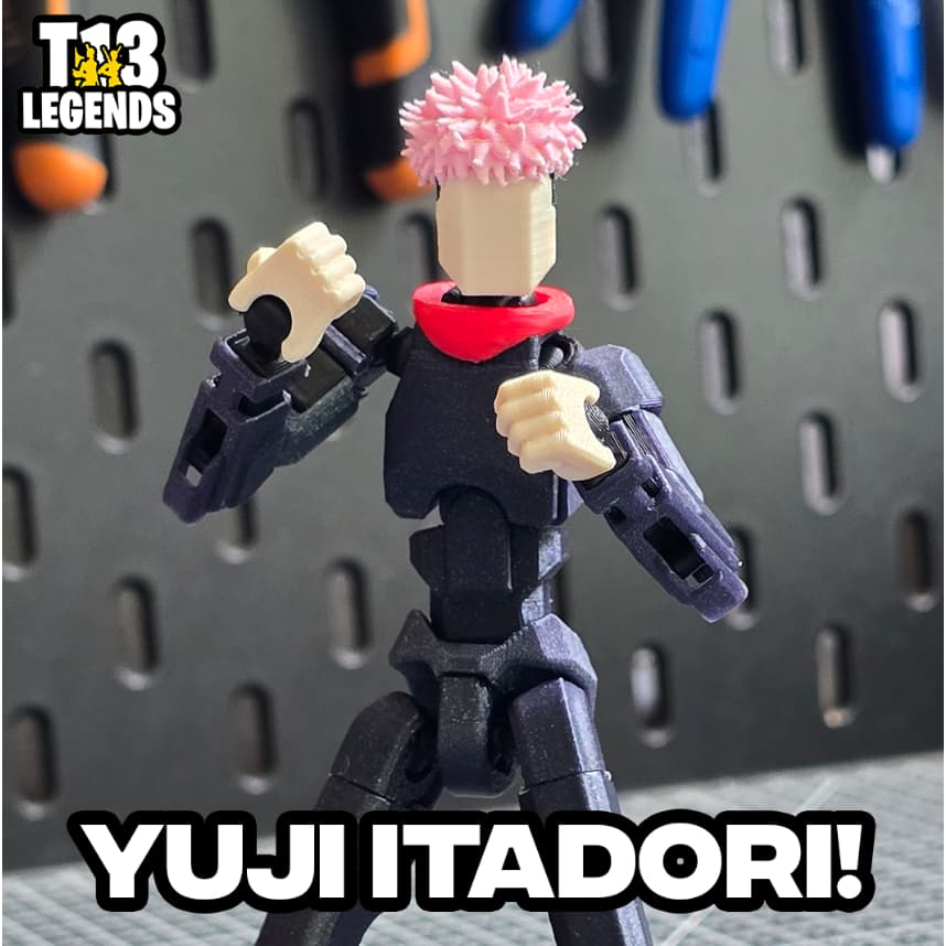 Boneco Dummy 13 - Yuji Itadori - Multi Articulado
