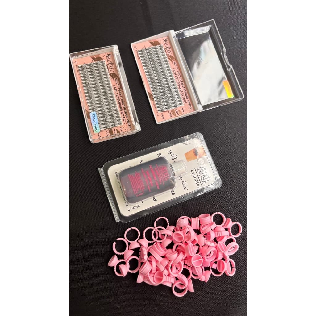 Kit Cílios Postiços NEW SHOW + Cola de Alta Fixação Ardell 22ml + 50 batoques