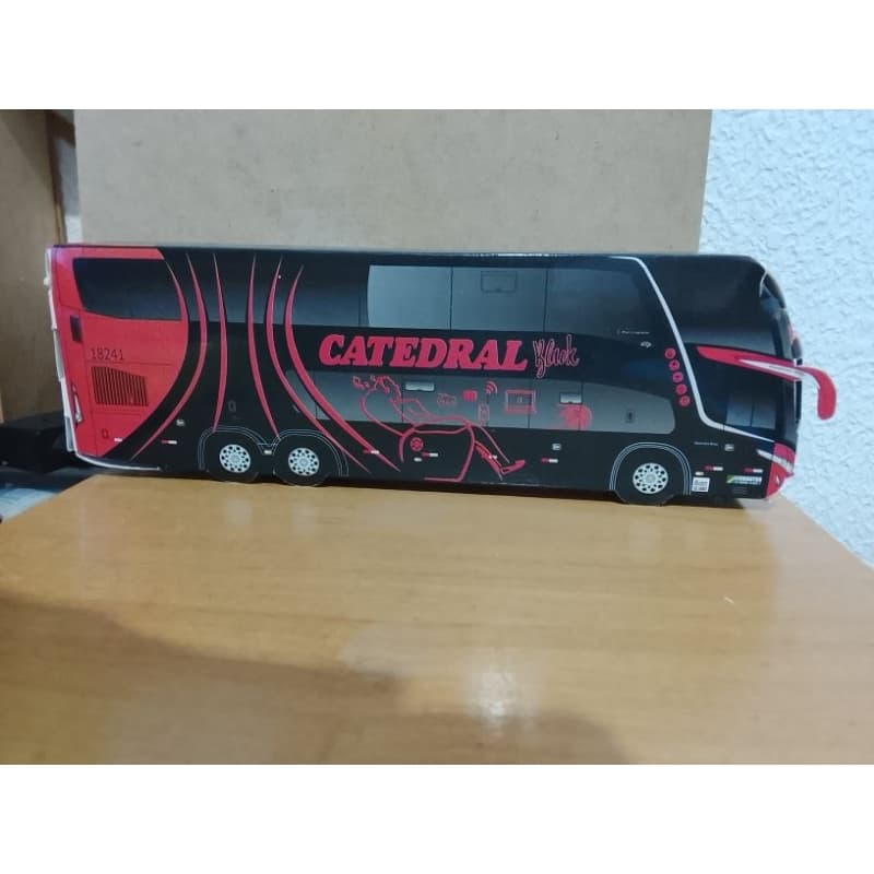 miniaturas de ônibus de papel das empresas leia descrição