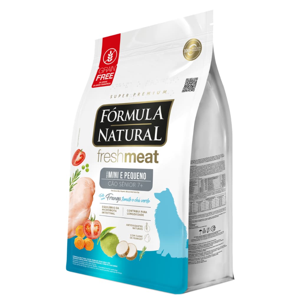 Formula Natural Fresh Meat Ração Cães Sênior Pequeno 10,1kg