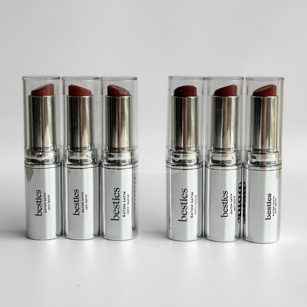 Batom Satin Besties Linha Blow Ruby Rose Acetinado