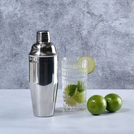 Coqueteleira Cobbler 500ml - Inox Preparar Bebidas Personalizadas Bar