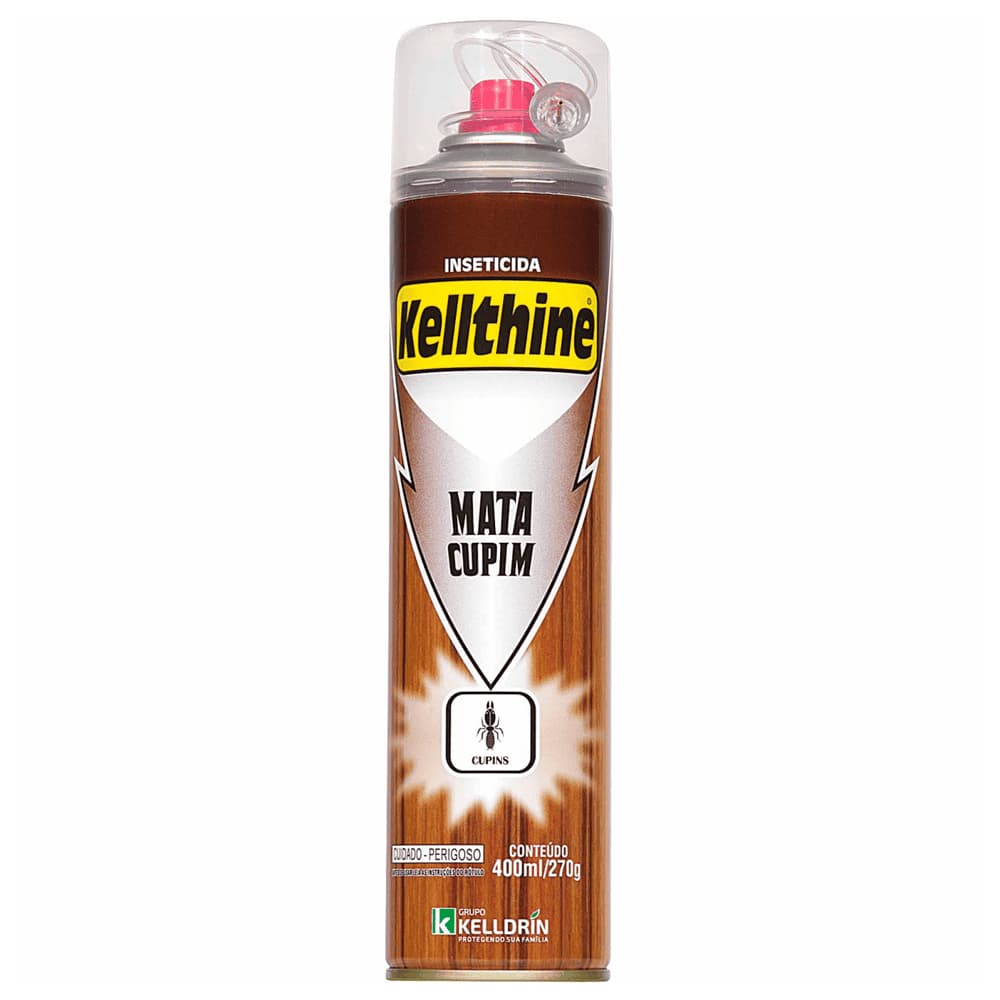 Cupinicida Kellthine SC25 Aerossol 400ml – Mata Cupins Rápido | Kelldrin Inseticida Profissional