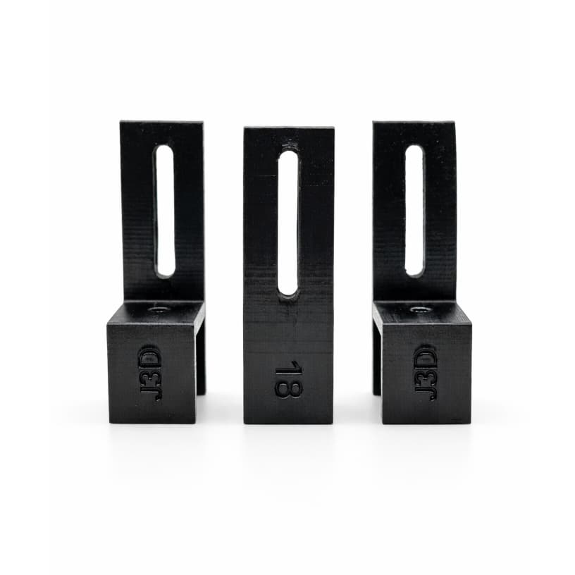 Kit 3 Gabaritos Para Ajustar Arremate Fechamento Chapa 15 e 18mm