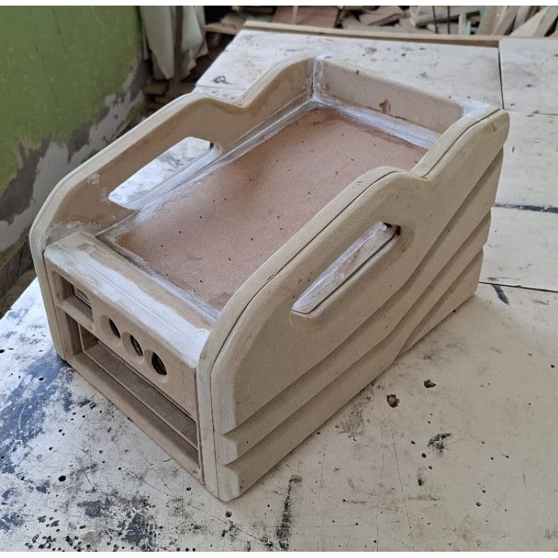 Rack móvel portátil para mesa de som, voltímetro, 3 botões e rádio