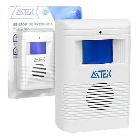 Sensor de Presença Anunciador Campainha Sonora de entrada porta para Casa Comercio Loja Residencial Escritório