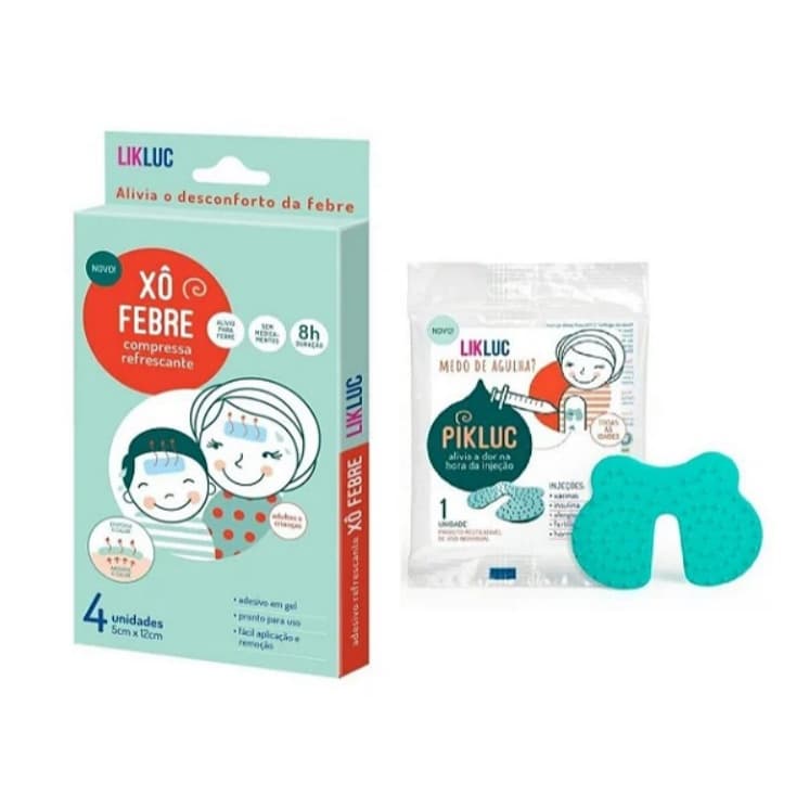 Kit Vacina com Pikluc Alívio da Injeção + Xô Febre - Likluc