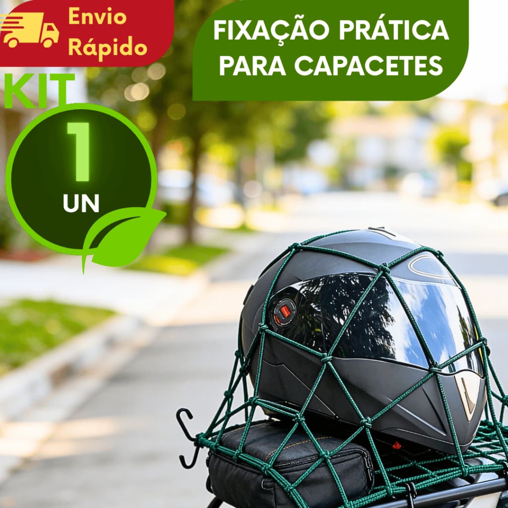 KIT (1/2/3/4/5) Rede Elastica Para Moto Redinha para Moto Rede Para Moto Rede Aranha Bagageiro Capacete Carga Bike 30x30