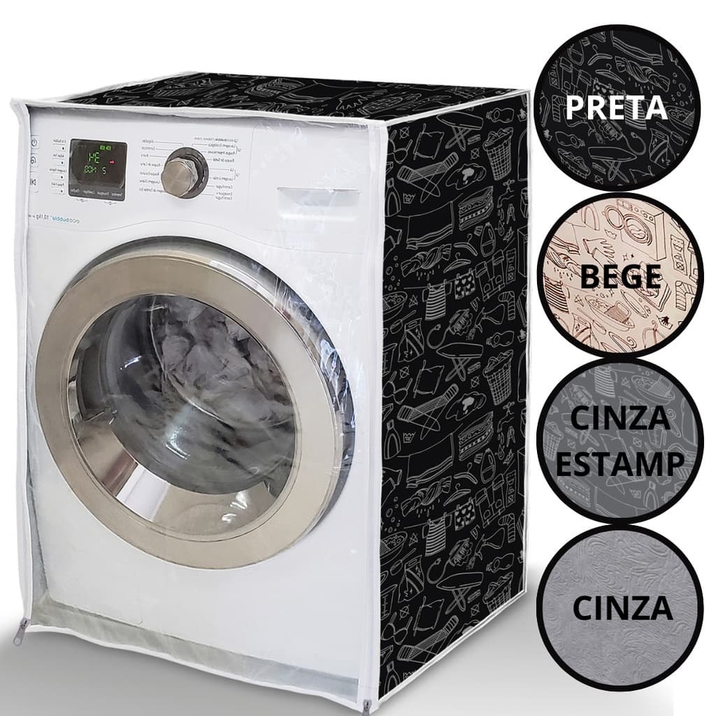 Capa Maquina Lava Seca Frontal LG  Eletrolux Samsung 4kg a 11kg