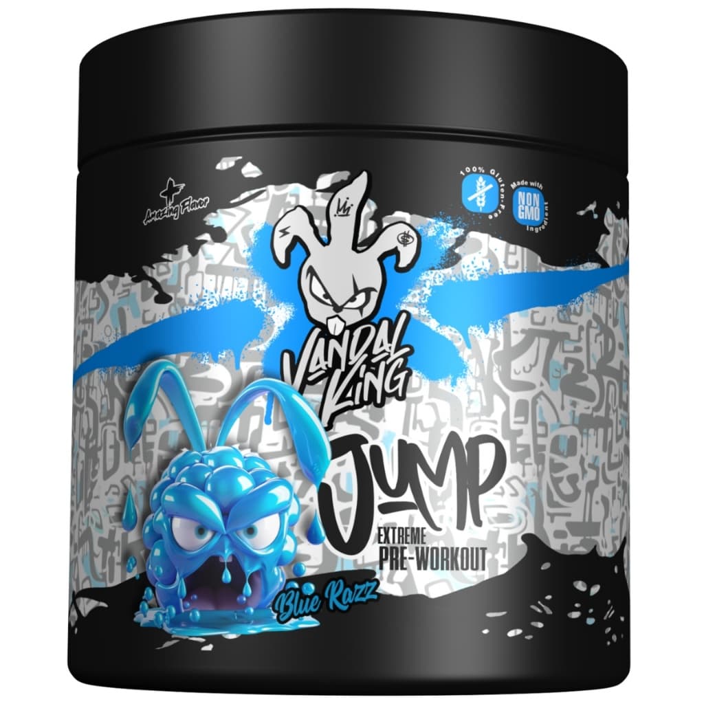 Pré Treino Jump Extreme Pre Workout 300g Vandal King Blue Razz