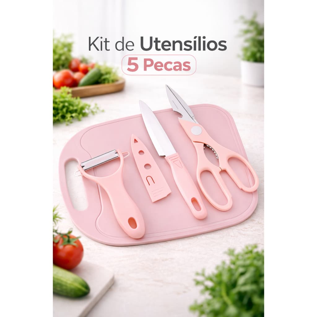 Kit Utensilios Cozinha Conjunto 4 Pecas Ferramentas Cozinha Domestica Essenciais
