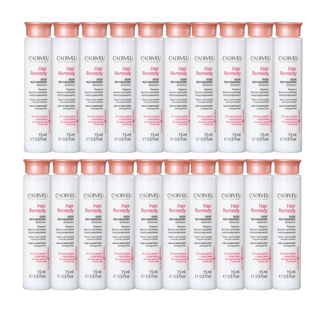 Cadiveu Ampola Hair Remedy Dose Reparadora 20 ampolas de 15ml