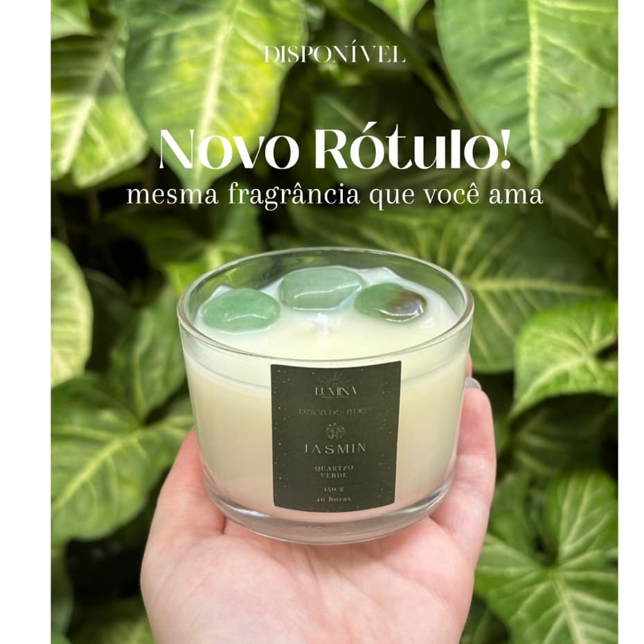Velas Aromáticas Coleção Energia das Pedras 150g