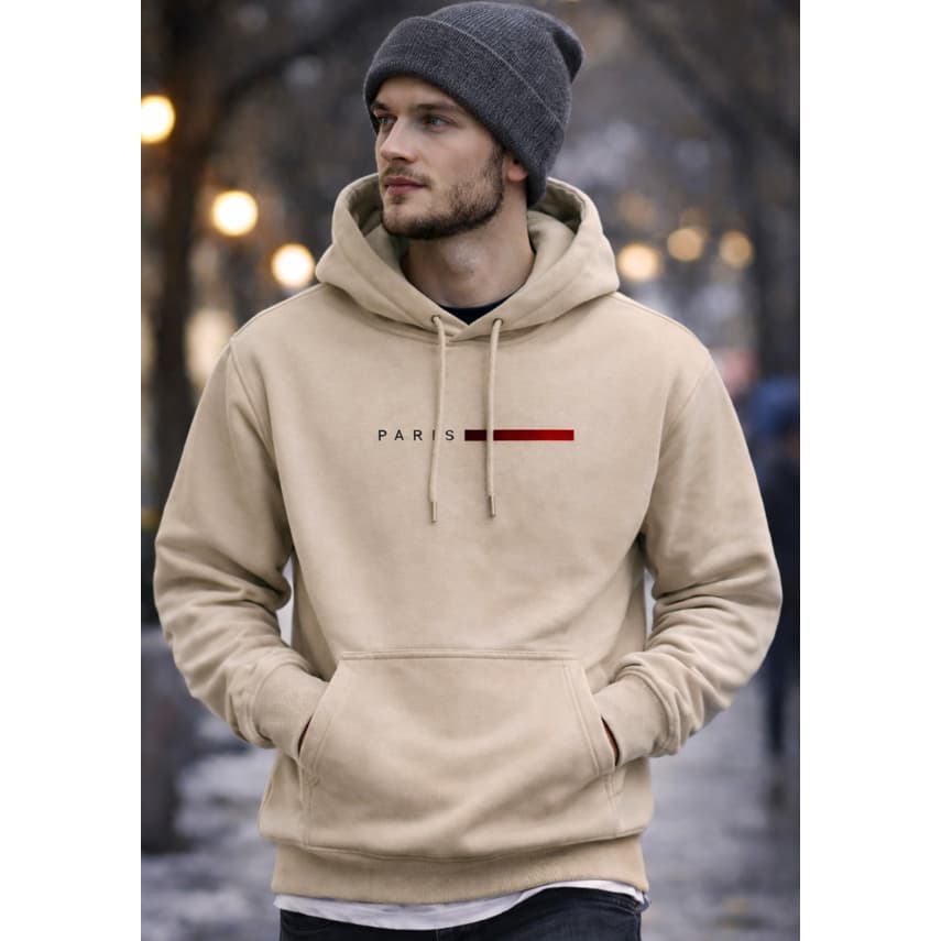Moletom Paris Canguru Flanelado com Bolso | Casual, Macio e Estiloso MP