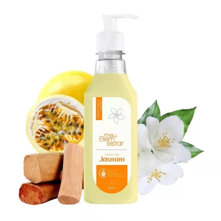 Hidratante Corporal Meu Bem Estar Carinho De Jasmim - Agua de Cheiro-390 mL
