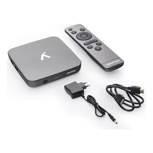 Smart Box TV Aquário STV-3000 Plus 4K Android 11 Wi-Fi HDMI Original Anatel