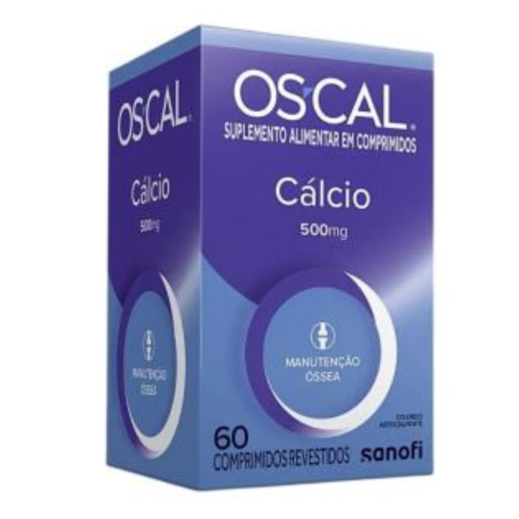 Oscal Cálcio 500mg com 60 Comprimidos