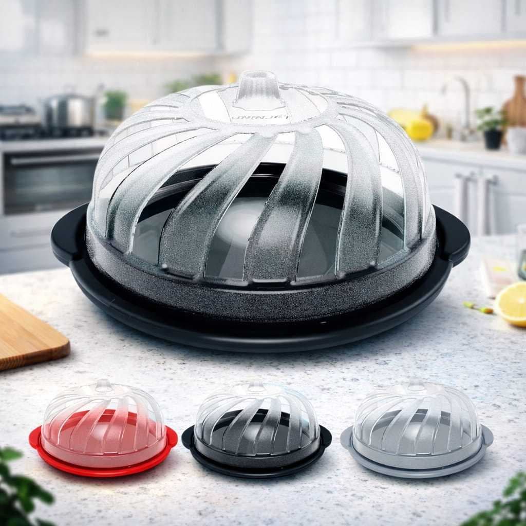 Boleira Com Linda Tampa Bolos Gourmert Armazenamento Alimentos Decoração Cozinha Moderna Praticidade Com Alças Higienica