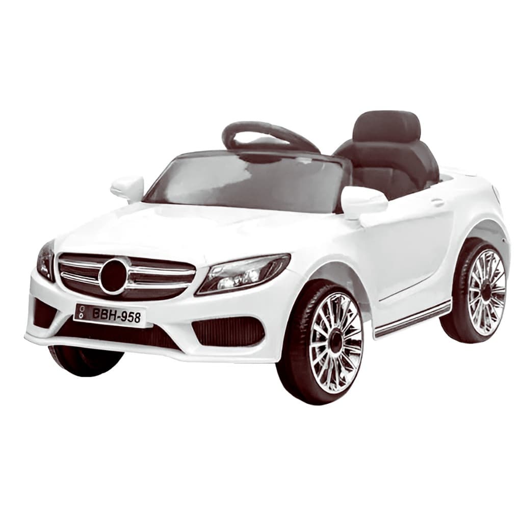 Mini Carro Elétrico Infantil 6V com Controle Remoto Luzes Sons até 25kg 2-4 Anos