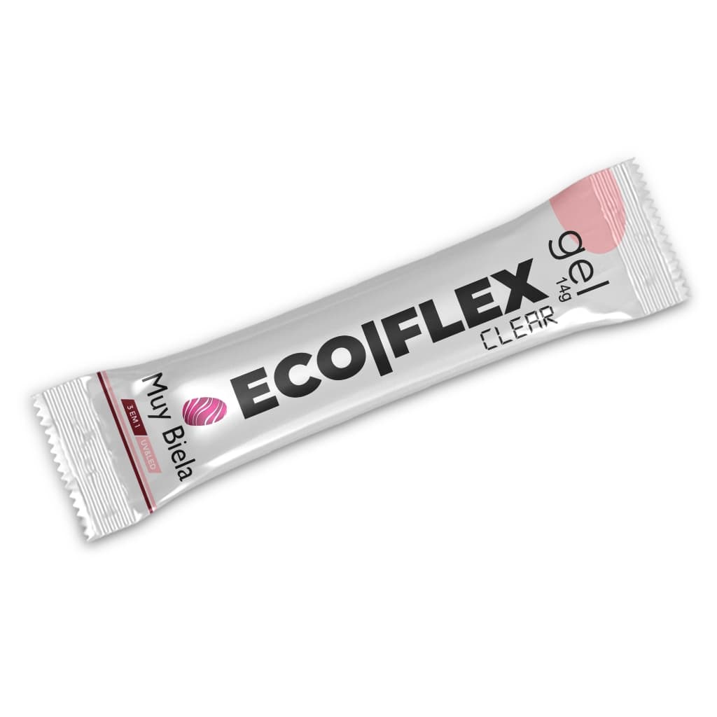 Gel em sache Para Unhas Linha Eco-Flex Muy Biela 14g