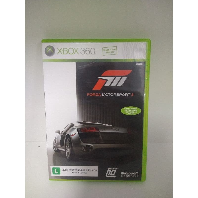 Forza Motorsport 3 Xbox 360 mídia física