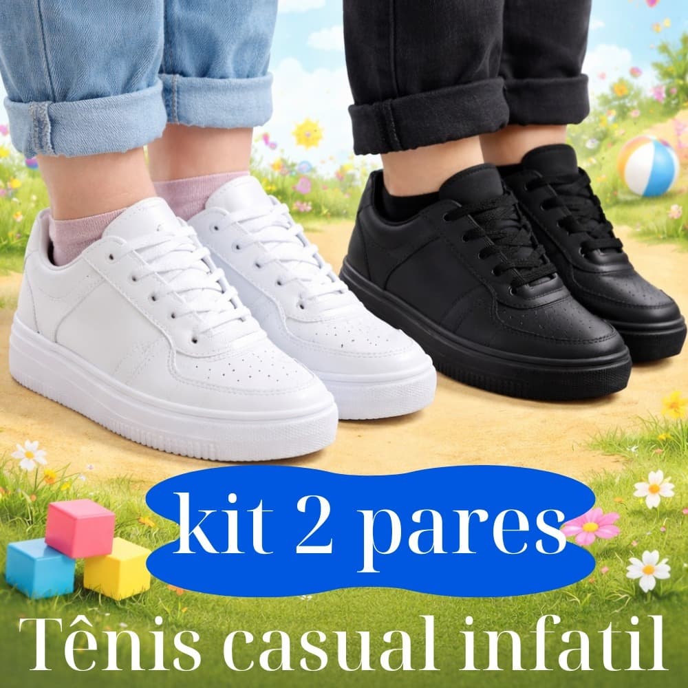 Tênis Baby Infantil Conforto Qualidade