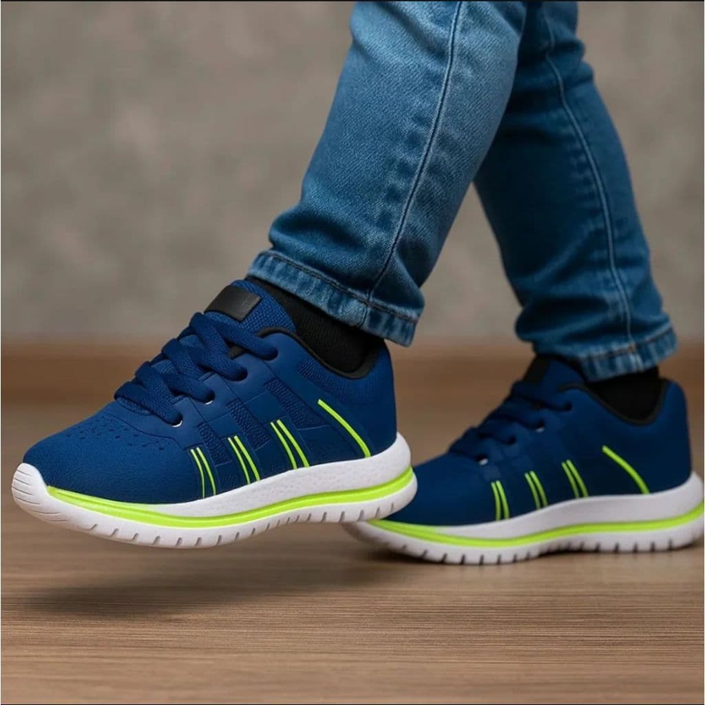 Tenis Infantil Menino e Menina Confortavel Resistente 26 ao 39 para Escola Passeio Caminhada Envio Rapido