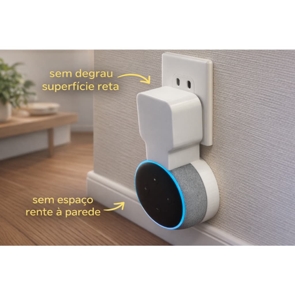 Suporte de parede para echo dot 3ª geração Amazon