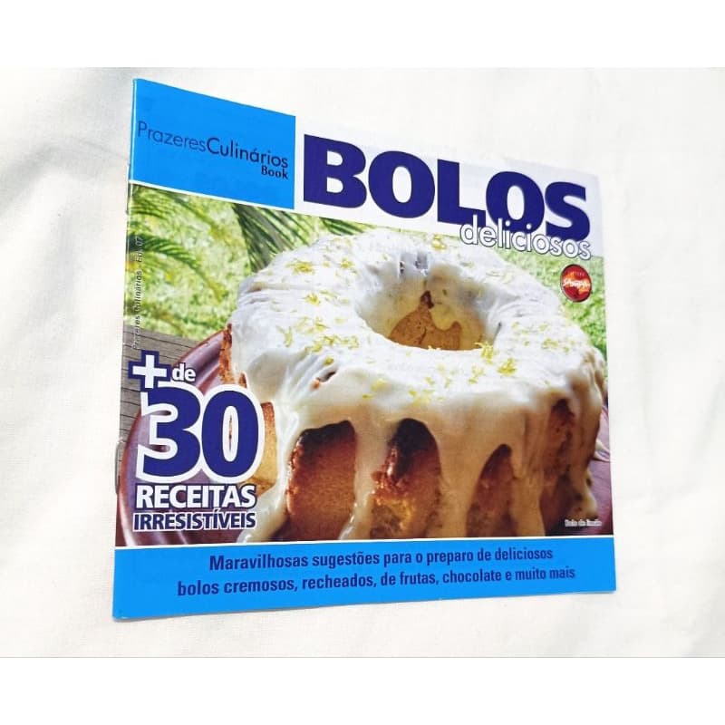 Revista Bolos deliciosos + de 30 receitas